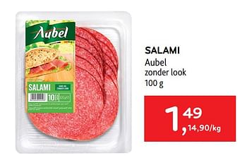 Promoties Salami aubel - Aubel - Geldig van 12/01/2022 tot 25/01/2022 bij Alvo