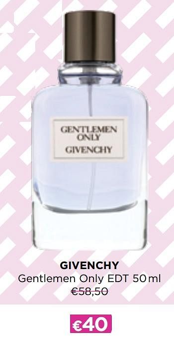Promoties Givenchy gentlemen only edt - Givenchy - Geldig van 03/01/2022 tot 31/01/2022 bij ICI PARIS XL