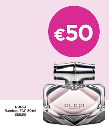 Promoties Gucci bamboo edp - Gucci - Geldig van 03/01/2022 tot 31/01/2022 bij ICI PARIS XL