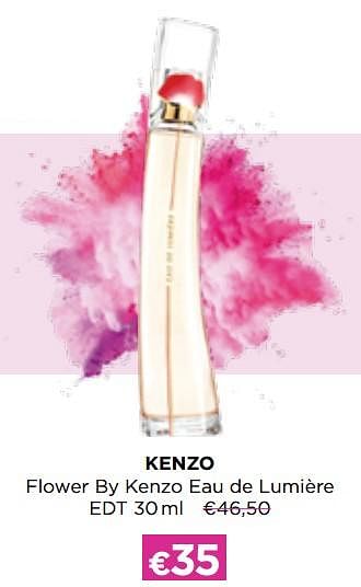 Promoties Kenzo flower by kenzo eau de lumière edt - Kenzo - Geldig van 03/01/2022 tot 31/01/2022 bij ICI PARIS XL