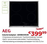 Aeg inductie kookplaat - agikb64301xb-AEG