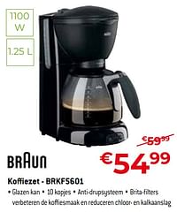 Braun koffiezet - brkf5601-Braun