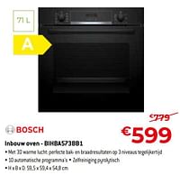 Bosch inbouw oven - bihba573bb1-Bosch