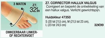 Promotions Corrector hallux valgus - Epitact - Valide de 03/01/2022 à 31/01/2022 chez Damart