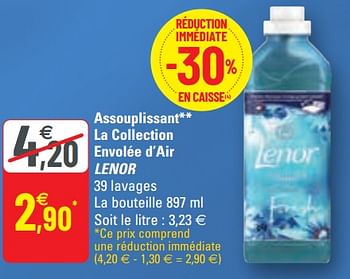 Lenor - La collection Fresh - Envolée d'Air - 897 Ml