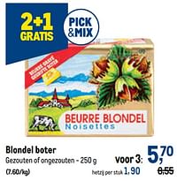 Blondel boter-Beurre Blondel