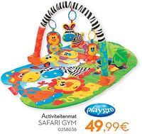 Activiteitenmat safari gym-Playgro