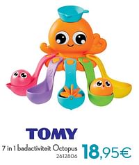 7 in 1 badactiviteit octopus-Tomy