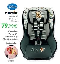 Autostoel driver-Nania