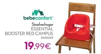 Stoelverhoger essential booster red campus-Bébéconfort