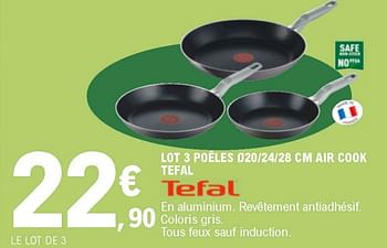 Carrefour : pas assez de poêles Tefal pour la durée de la promotion