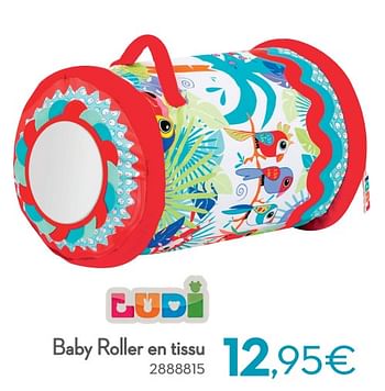 Promoties Baby roller en tissu - Ludi - Geldig van 01/01/2022 tot 31/12/2022 bij Cora