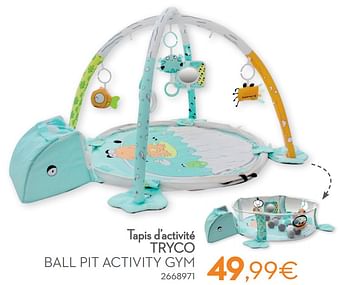 Promotions Tapis d’activité tryco ball pit activity gym - Tryco - Valide de 01/01/2022 à 31/12/2022 chez Cora
