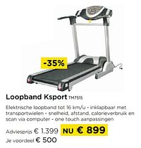 Loopband ksport tm7515-Ksport
