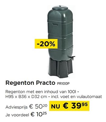 Promotions Regenton practo pr100p - Practo - Valide de 03/01/2022 à 31/01/2022 chez Molecule