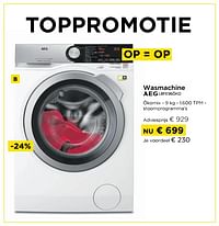 Wasmachine aeg l8fe96öko-AEG