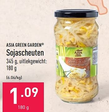 Promoties Sojascheuten - Asia Green Garden - Geldig van 19/01/2022 tot 28/01/2022 bij Aldi