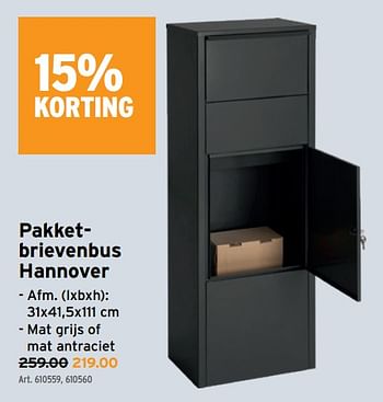 Promotions Pakketbrievenbus hannover - Practo - Valide de 19/01/2022 à 01/02/2022 chez Gamma