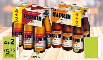 Promoties Hapkin - Hapkin - Geldig van 14/01/2022 tot 27/01/2022 bij BelBev