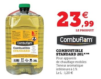 Combustible liquide pour appareil mobile de chauffage 20l 20l pas cher 
