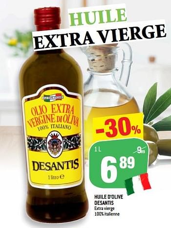 Promotions Huile d’olive desantis - Desantis - Valide de 19/01/2022 à 25/01/2022 chez Match