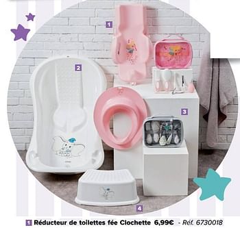 Disney Baby Reducteur De Toilettes Fee Clochette En Promotion Chez Carrefour