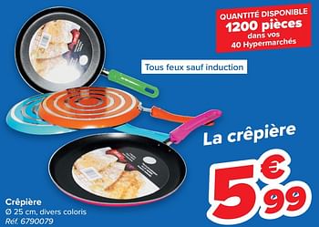 Promoties Crêpière - Huismerk - Carrefour  - Geldig van 19/01/2022 tot 24/01/2022 bij Carrefour