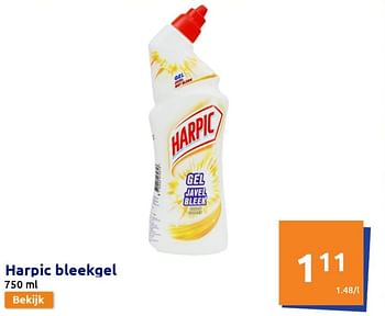 Promoties Harpic bleekgel - Harpic - Geldig van 19/01/2022 tot 25/01/2022 bij Action