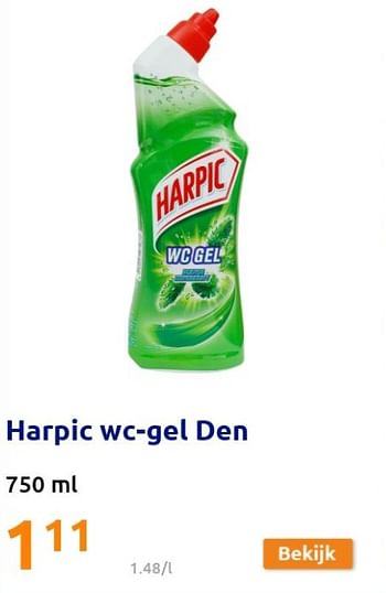Promoties Harpic wc-gel den - Harpic - Geldig van 19/01/2022 tot 25/01/2022 bij Action