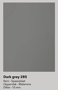 schuifdeuren Dark grey 285-Huismerk - Kvik