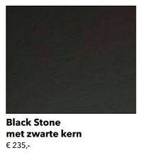 Black stone met zwarte kern-Huismerk - Kvik