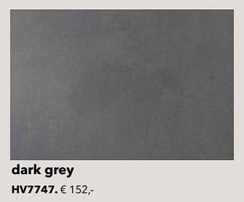 Promoties Dark grey hv7747 - Huismerk - Kvik - Geldig van 01/01/2022 tot 31/12/2022 bij Kvik Keukens