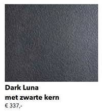 Dark luna met zwarte kern-Huismerk - Kvik