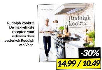 Promoties Rudolph kookt 2 - Huismerk - Boekenvoordeel - Geldig van 23/01/2022 tot 29/01/2022 bij BoekenVoordeel