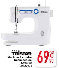 Tristar machine à coudre naaimachine sm6000-Tristar
