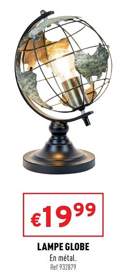 Promoties Lampe globe - Huismerk - Trafic  - Geldig van 26/01/2022 tot 30/01/2022 bij Trafic