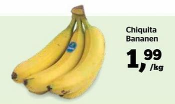 Promoties Chiquita bananen - Chiquita - Geldig van 27/01/2022 tot 09/02/2022 bij Spar