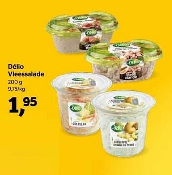 Promoties Délio vleessalade - Delio - Geldig van 27/01/2022 tot 09/02/2022 bij Spar