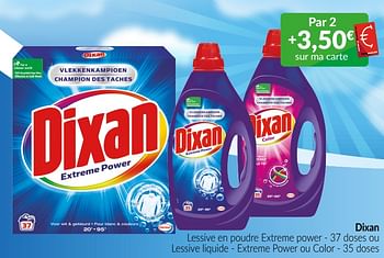 Dixan - ❌ Alerte Promo ! Profitez de la promotion du lessive liquide  machine DIXAN au prix de 13dt490. ➡️ Offre disponible au mg jusqu'au 12  décembre. #Dixan #promo
