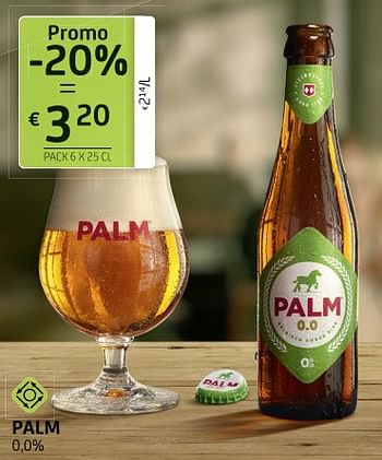 Promoties Palm 0,0% - Palm - Geldig van 11/02/2022 tot 24/02/2022 bij BelBev