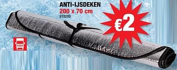 Promotions Anti-ijsdeken - Marque inconnue - Valide de 02/02/2022 à 13/02/2022 chez Hubo