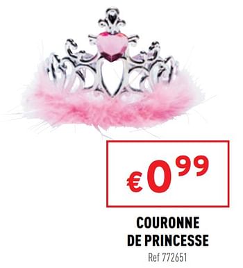 Promotions Couronne de princesse - Produit maison - Trafic  - Valide de 02/02/2022 à 13/02/2022 chez Trafic