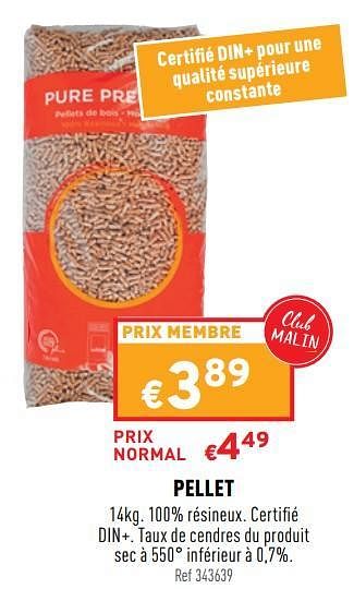 Produit maison Trafic Pellet En promotion chez Trafic