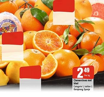 Promoties Clementines met blad - Huismerk - Smatch - Geldig van 02/02/2022 tot 08/02/2022 bij Smatch