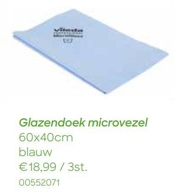 Promoties Glazendoek microvezel - Vileda - Geldig van 01/02/2022 tot 28/02/2022 bij Ava