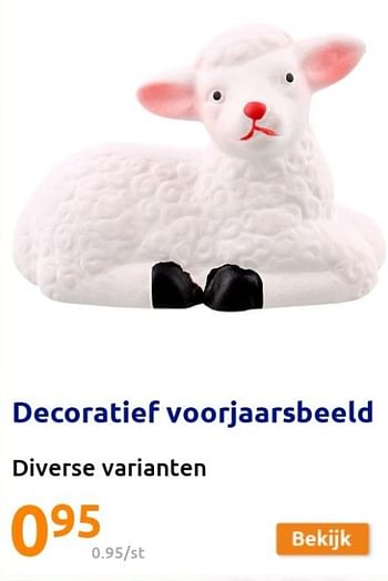 Promoties Decoratief voorjaarsbeeld - Huismerk - Action - Geldig van 02/02/2022 tot 08/02/2022 bij Action
