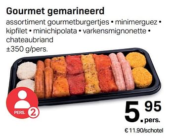 Promoties Gourmet gemarineerd - Huismerk - Buurtslagers - Geldig van 02/02/2022 tot 16/02/2022 bij Buurtslagers