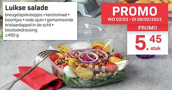Promoties Luikse salade - Huismerk - Buurtslagers - Geldig van 02/02/2022 tot 16/02/2022 bij Buurtslagers