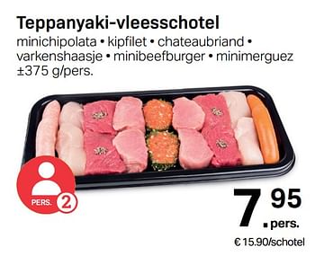 Promoties Teppanyaki-vleesschotel - Huismerk - Buurtslagers - Geldig van 02/02/2022 tot 16/02/2022 bij Buurtslagers