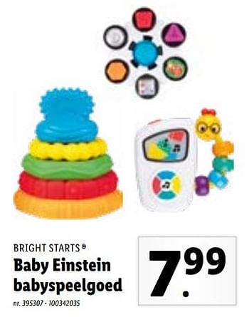 Promoties Baby einstein babyspeelgoed - Bright Starts  - Geldig van 14/02/2022 tot 20/02/2022 bij Lidl